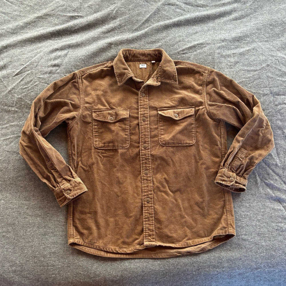 Uniqlo Corduroy Shacket - Picture 1 of 6